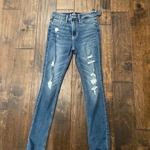 Hollister ripped jeans